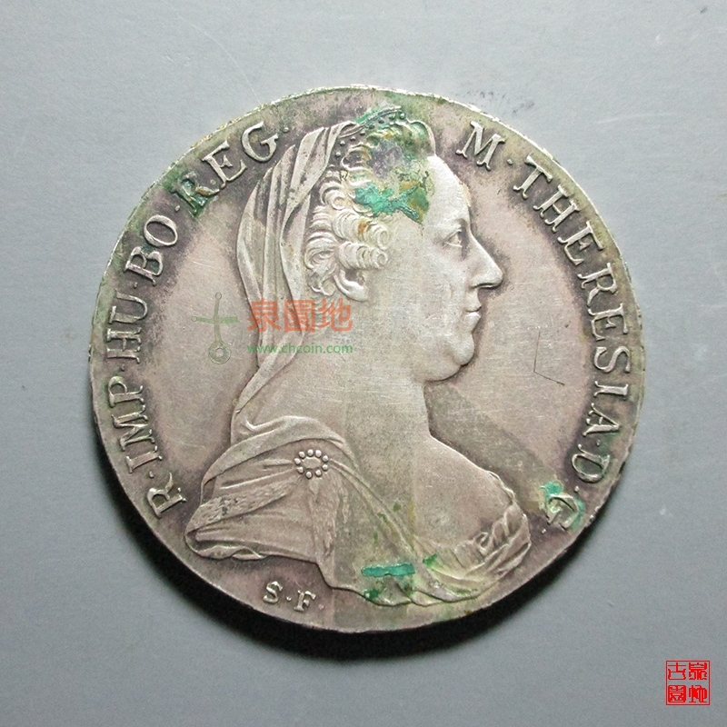 1780奥匈帝国玛丽亚·特蕾莎银币后铸版
